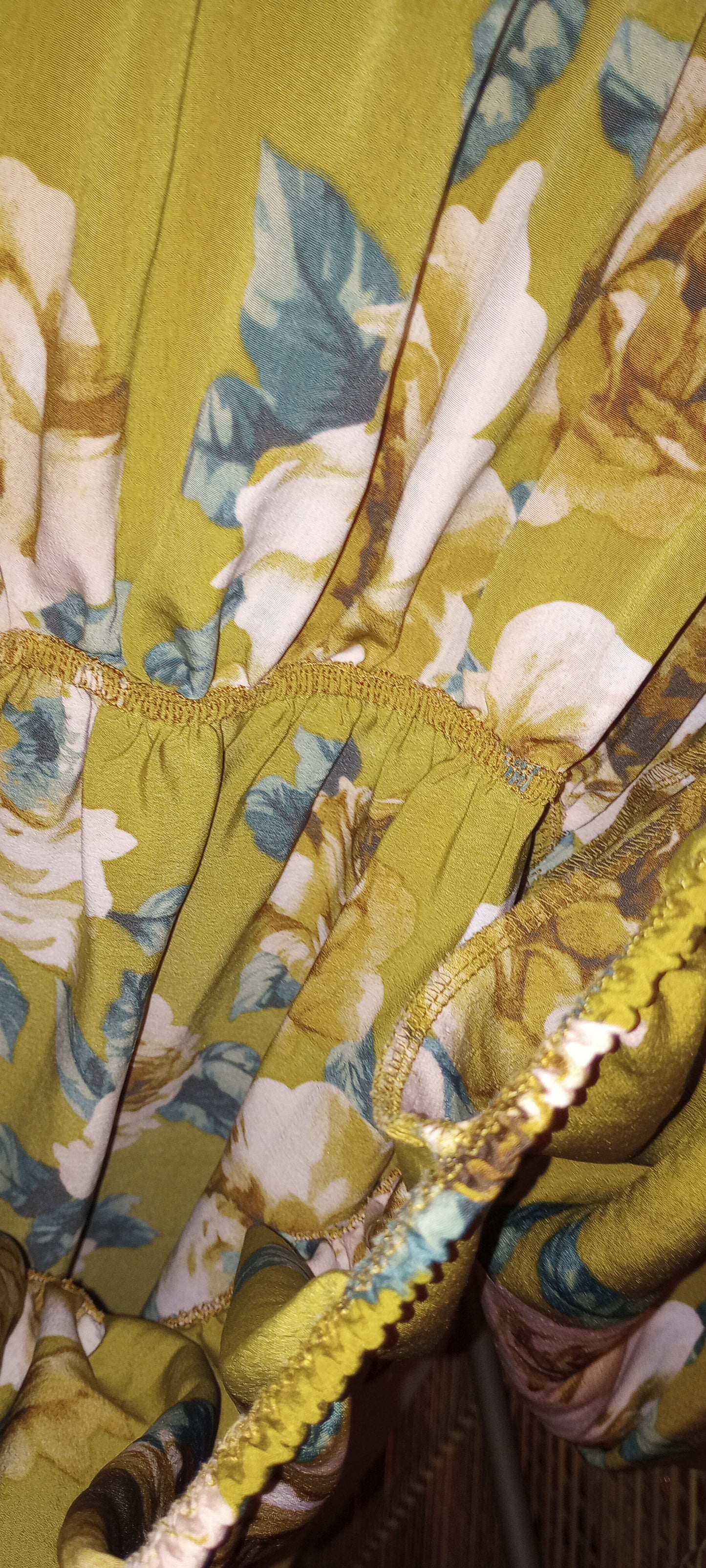 Carole Christian floral off shoulder blouse