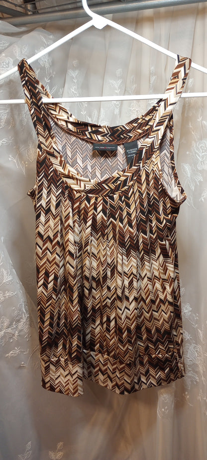 Geometric Blouse Top