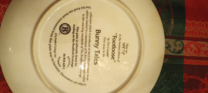 Vintage Bunny Plate