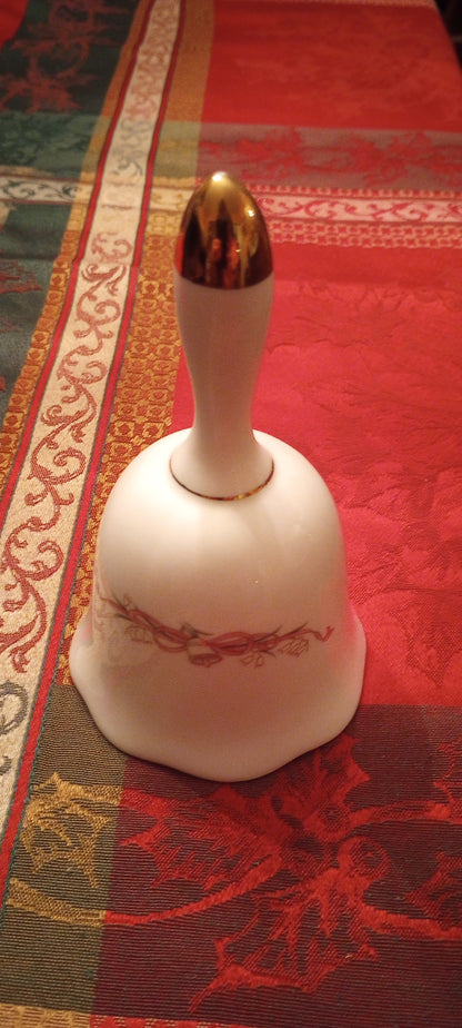 Lefton 50th Anniversary China Bell, #10594, 1995, 50th Golden Anniversary, Excellent Condition!