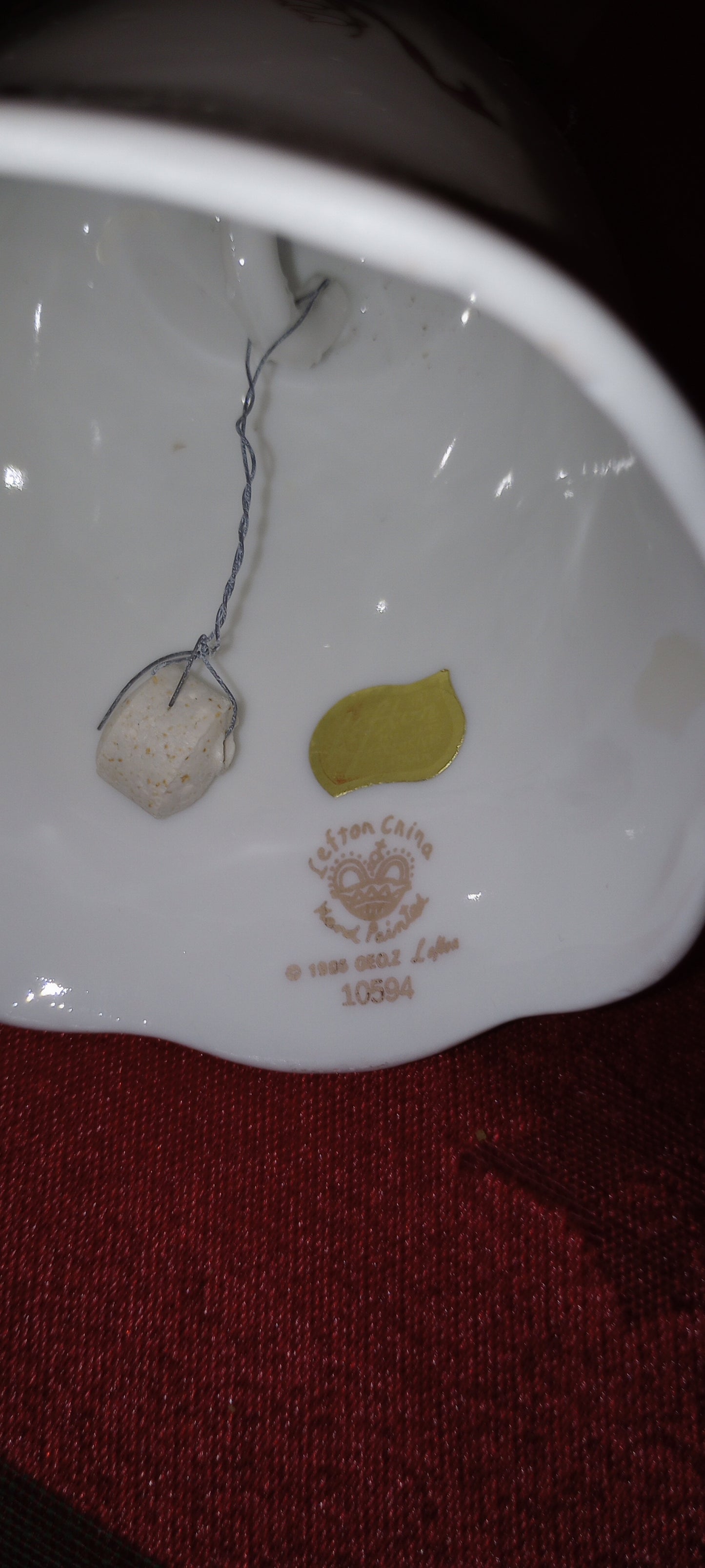 Lefton 50th Anniversary China Bell, #10594, 1995, 50th Golden Anniversary, Excellent Condition!