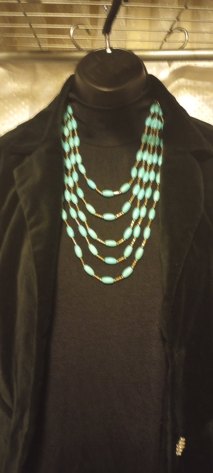 Turquoise NEW Layered Necklace Boho Bohemian, Southwest, Western