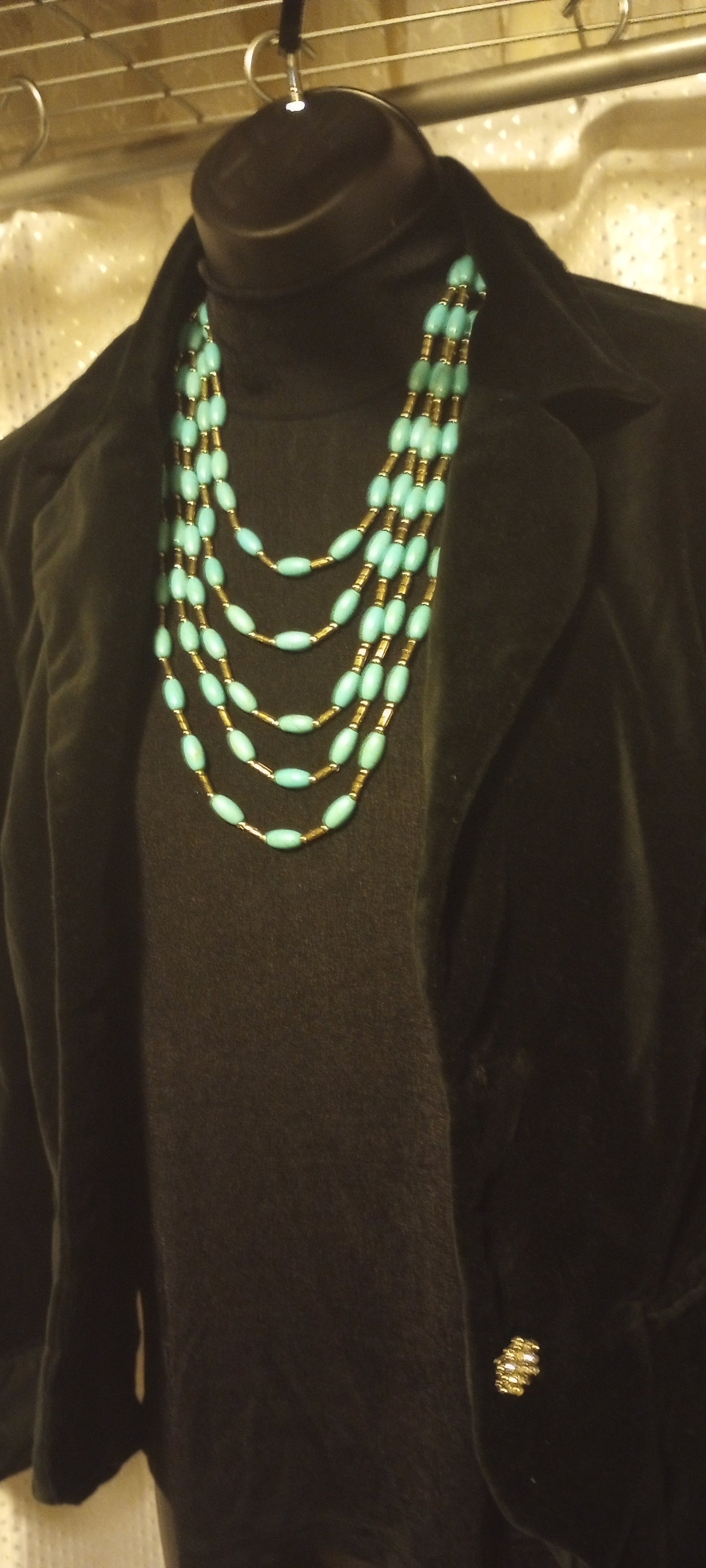 Turquoise NEW Layered Necklace Boho Bohemian, Southwest, Western