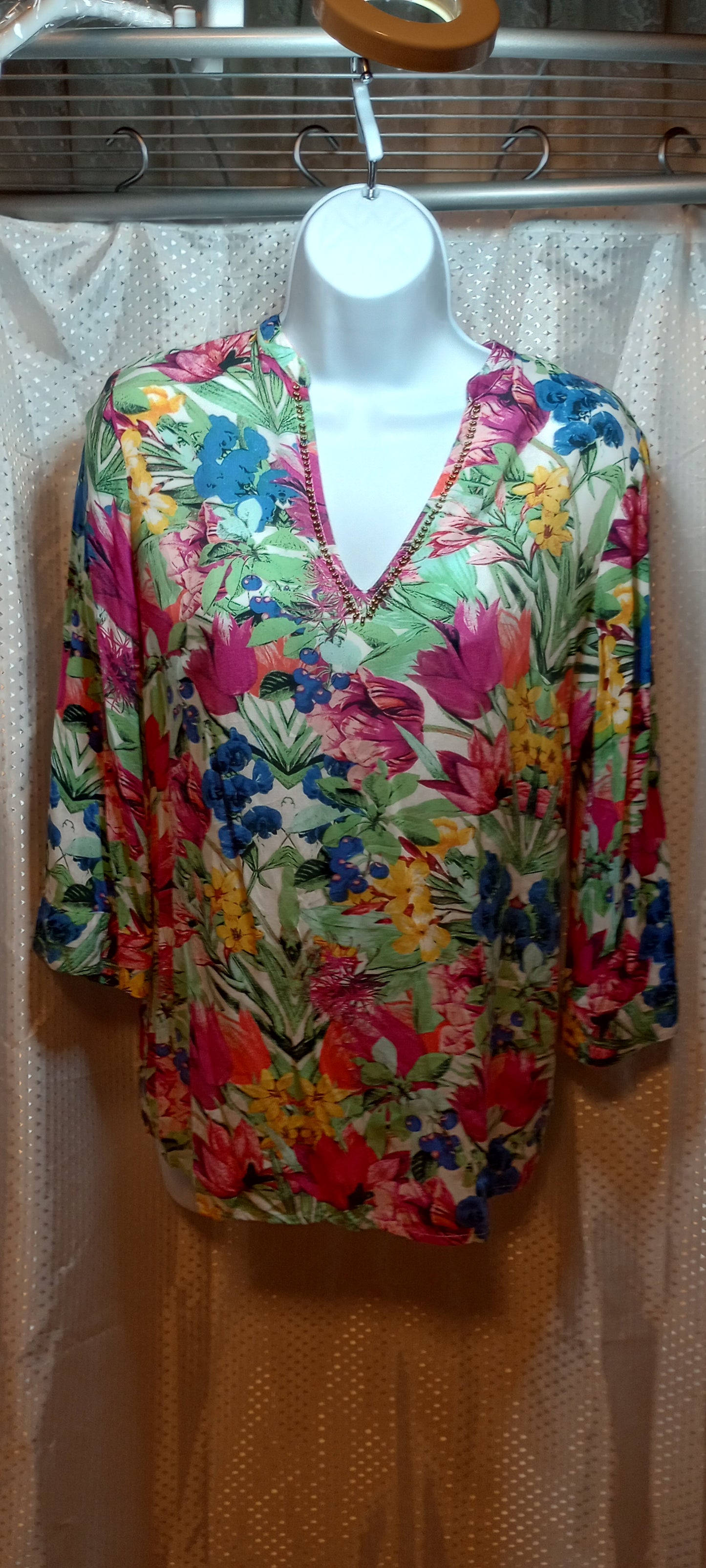 Nicole Miller Floral Top