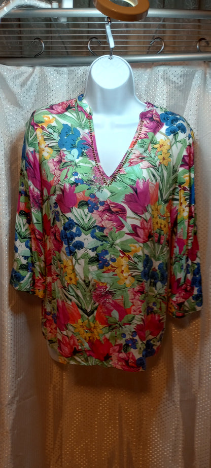 Nicole Miller Floral Top