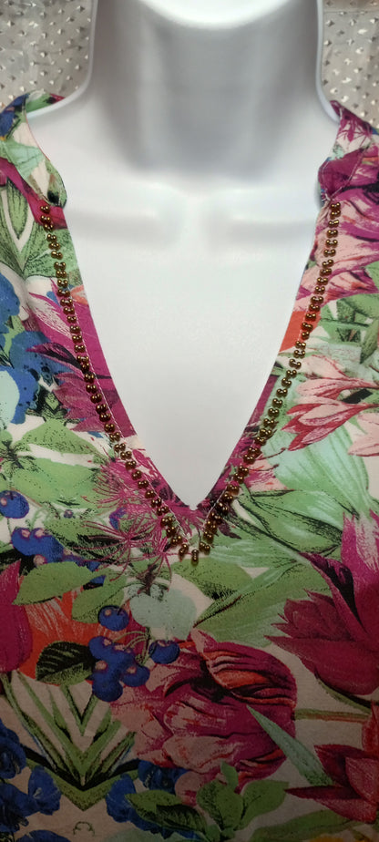 Nicole Miller Floral Top