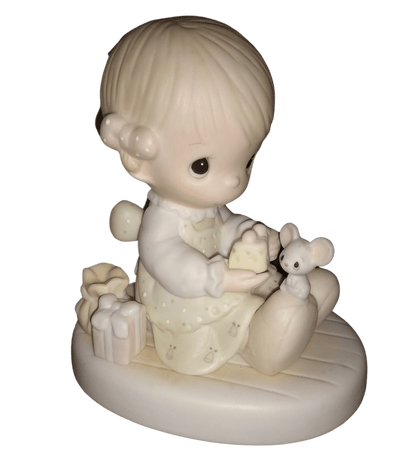 Vintage / Precious Moments / Love Is Kind / Enesco 1984 Last Forever collection / original box / birthday figurine gift / love figurine gift