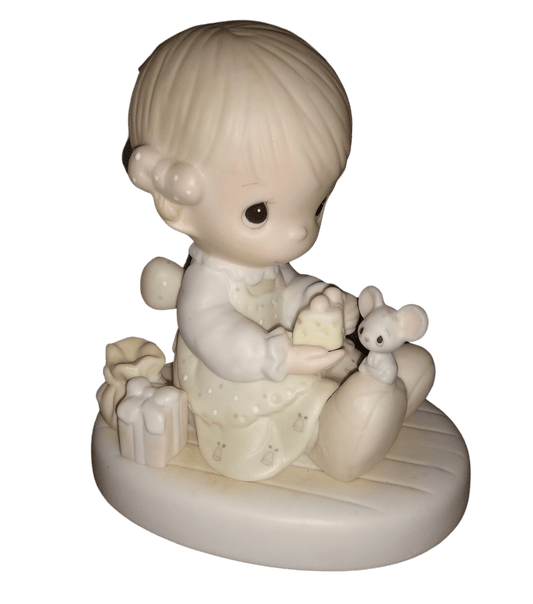 Vintage / Precious Moments / Love Is Kind / Enesco 1984 Last Forever collection / original box / birthday figurine gift / love figurine gift