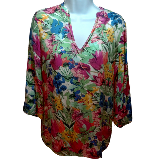 Nicole Miller Floral Top