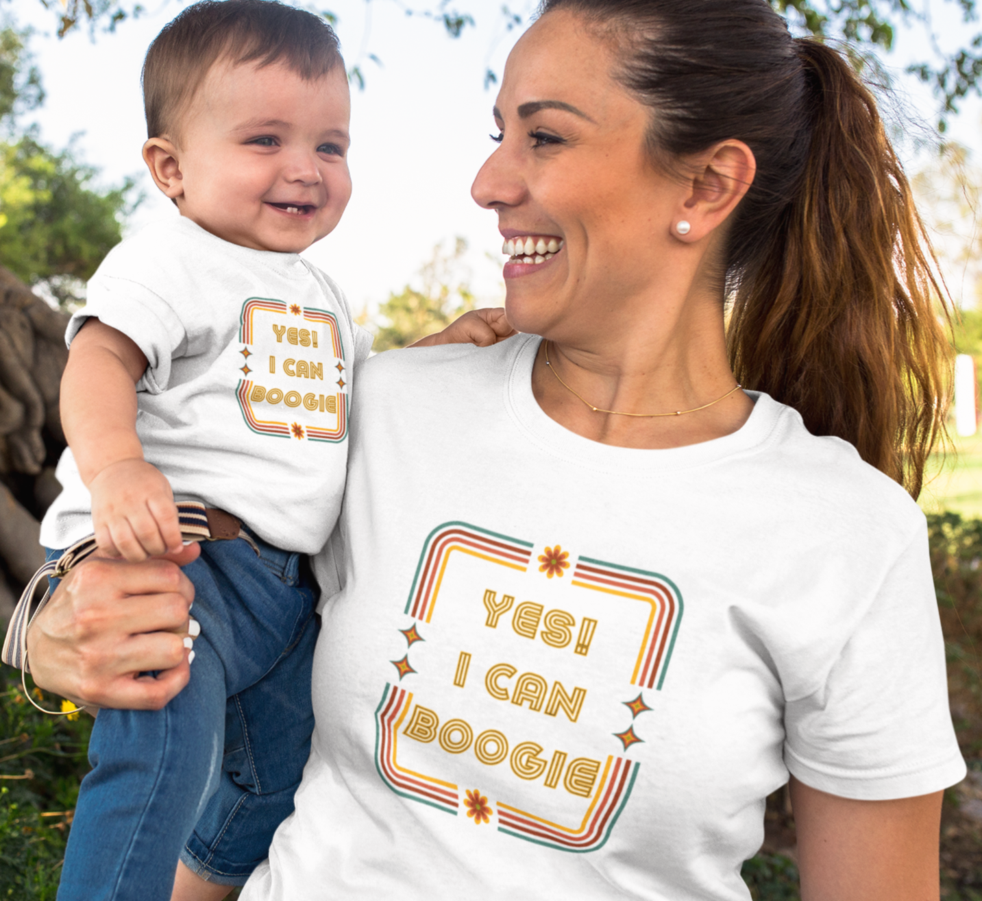 Dance, I Can Boogie, Retro Disco, Sports, Hobby, Interest, Dancing- Baby, Infant, Toddler, Soft Cotton, T-shirt