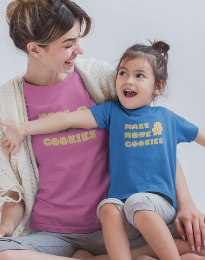 Hobby, Interests, Baking, Make More Cookies, Gingerbread- Kids, Heavy Cotton, T-shirt