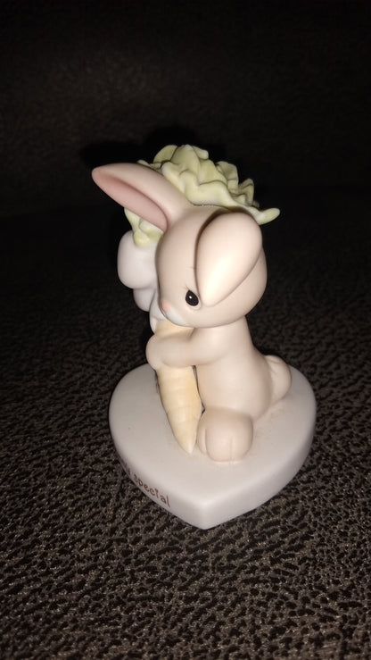 Precious Moments Enesco Vintage Bunny Figurine, To Some Bunny Special