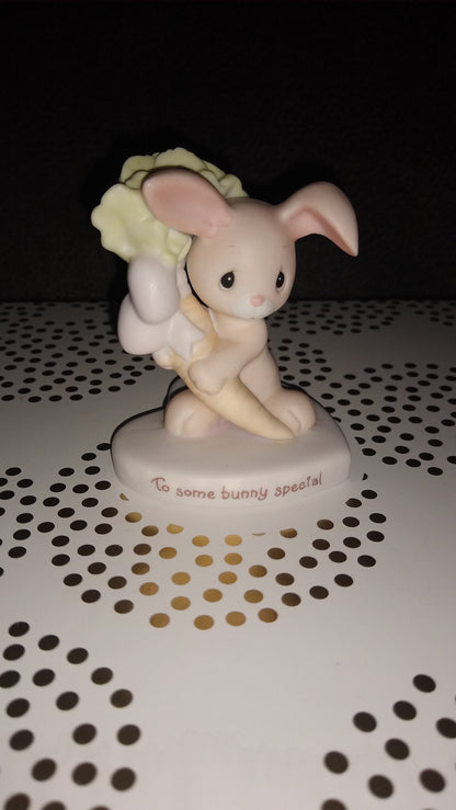 Precious Moments Enesco Vintage Bunny Figurine, To Some Bunny Special