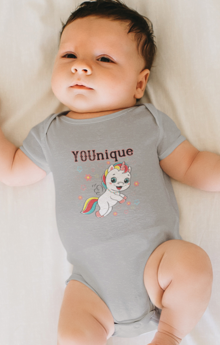 Fantasy, Unicorn, YOUnique, Positive- Baby, Infant, Toddler, Soft Cotton, Onesie