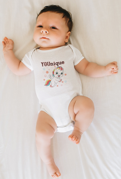 Fantasy, Unicorn, YOUnique, Positive- Baby, Infant, Toddler, Soft Cotton, Onesie