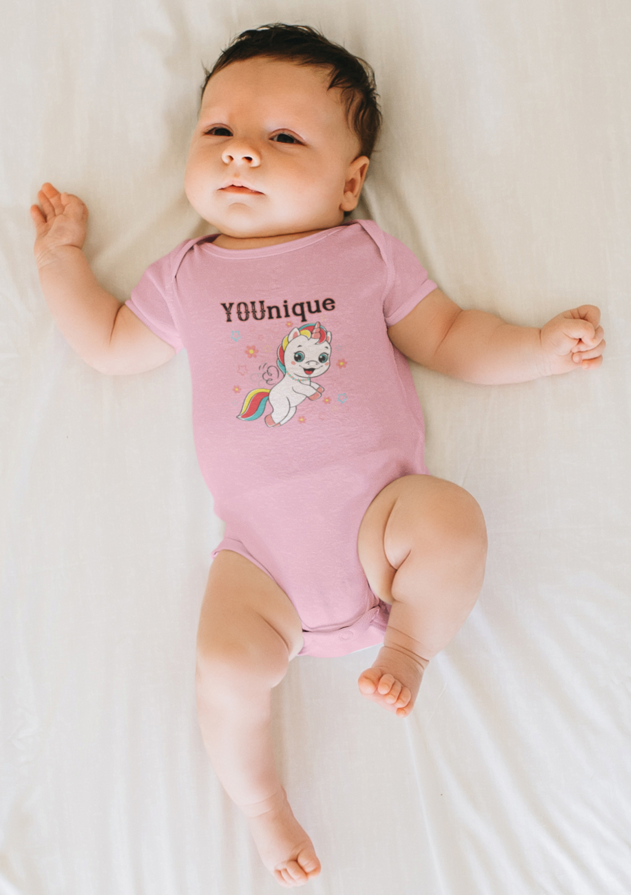 Fantasy, Unicorn, YOUnique, Positive- Baby, Infant, Toddler, Soft Cotton, Onesie
