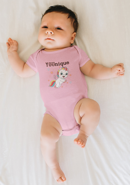 Fantasy, Unicorn, YOUnique, Positive- Baby, Infant, Toddler, Soft Cotton, Onesie