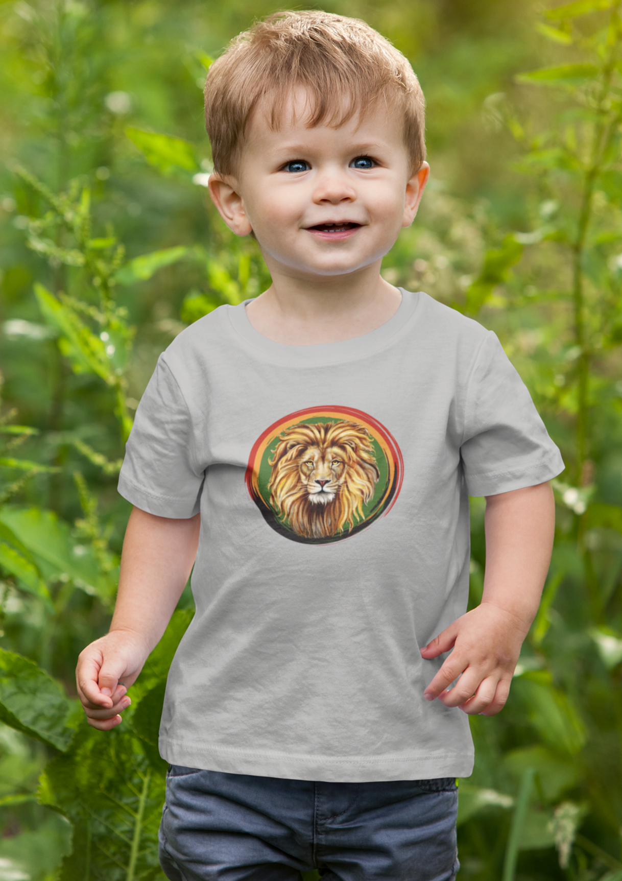 Lion, Animals, Feline (Wild Cats), Art- Baby, Infant, Toddler, T-shirt