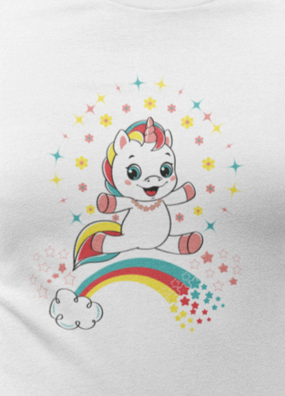 Fantasy, Unicorn, Positive, Things, Rainbow- Adult, Regular Fit, Soft Cotton, T-shirt