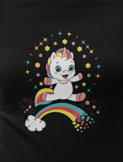 Fantasy, Unicorn, Positive, Things, Rainbow- Adult, Regular Fit, Soft Cotton, T-shirt