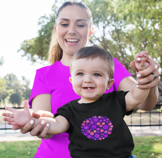 Colorful, Nature, Garden, Flowers- Baby, Infant, Toddler, T-shirt