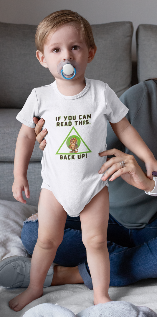 Tiger, Animals, Feline (Wild Cats), Art- Baby, Infant, Toddler, Soft Cotton, Onesie