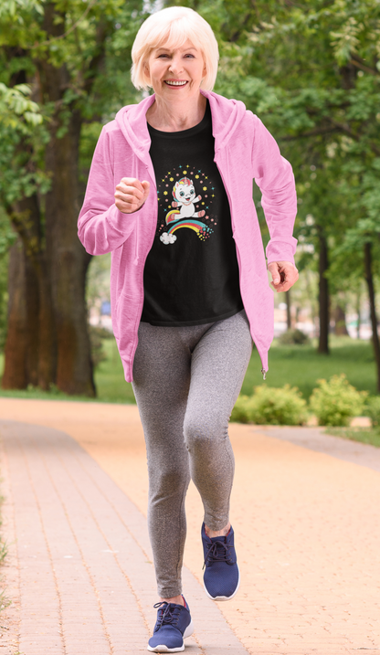 Fantasy, Unicorn, Positive, Things, Rainbow- Adult, Regular Fit, Soft Cotton, T-shirt