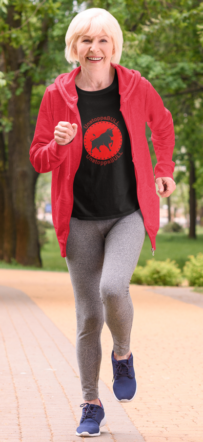 Animals, Bull, Symbol, Unstoppable, UnstoppaBULL- Adult, Semi-fitted T-shirt