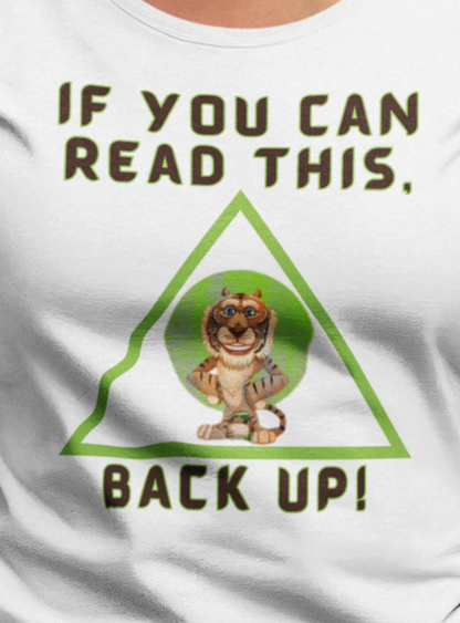 Tiger, Animals, Feline (Wild Cats)- Adult- Adult, Regular Fit, Soft Cotton, Full Size Image, T-shirt