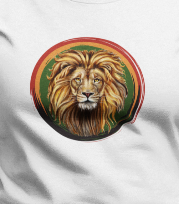 Lion, Animals, Feline (Wild Cats), Art- Baby, Infant, Toddler, Soft Cotton, Onesie