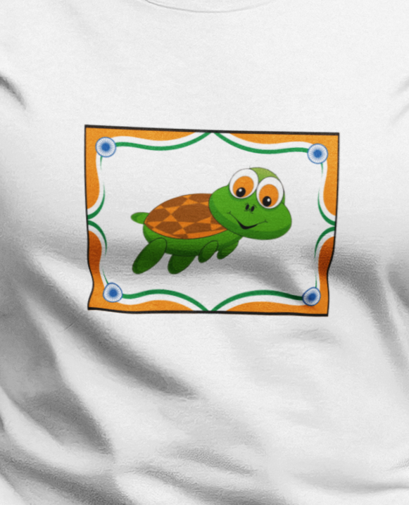 Turtle Swimming, Animals- Baby, Toddler, Soft Cotton, Onesie
