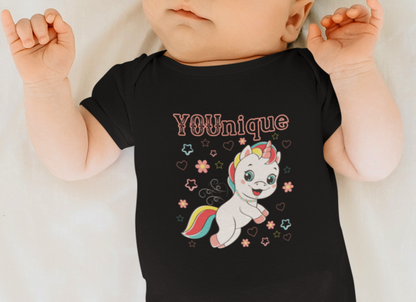 Fantasy, Unicorn, YOUnique, Positive- Baby, Infant, Toddler, Soft Cotton, Onesie
