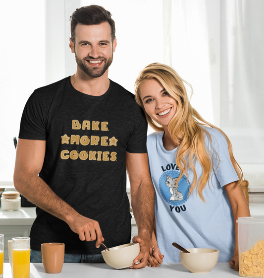 Hobby, Interest, Baking, Bake More Cookies, Star, Things, Food- Adult, Semi-fitted, Shirt