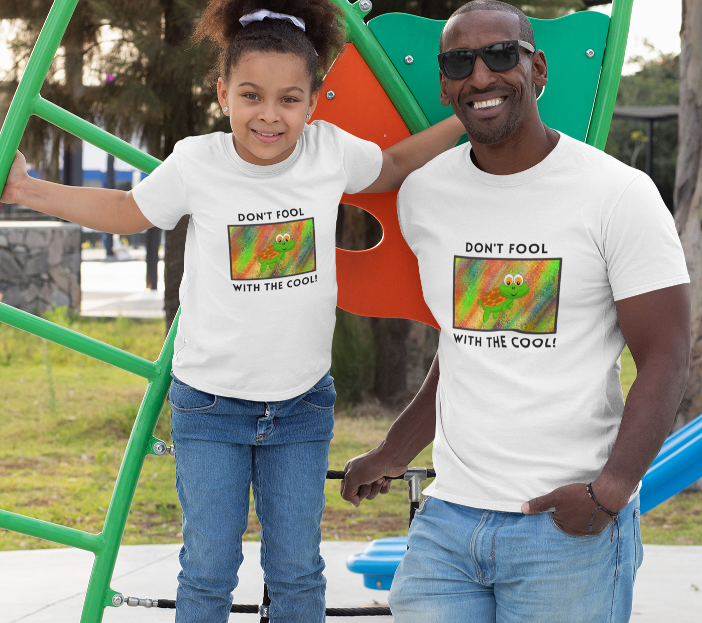 Turtle, Don't Fool With The Cool, Animals- Child, Kids, Heavy Cotton, T-shirt