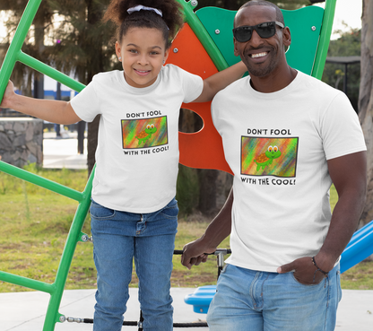 Turtle, Don't Fool With The Cool, Animals- Child, Kids, Heavy Cotton, T-shirt