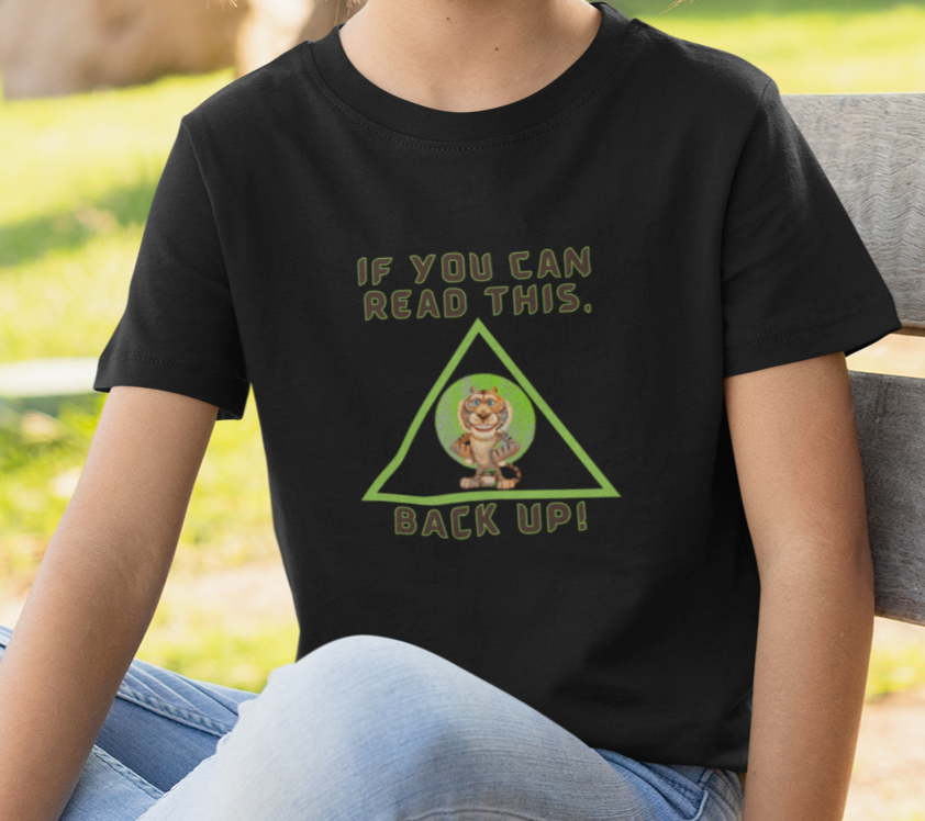 Tiger, Animals, Feline (Wild Cats), Art- Kids, Child, Heavy Cotton, T-shirt