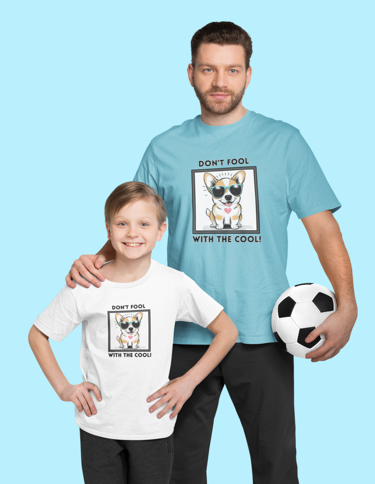 Dog, Don't Fool With The Cool, Animals- Adult, Regular Fit, Soft Cotton, T-shirt