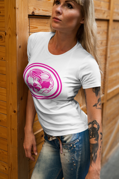 Symbol, Ying Yang, Woman - Adult, Semi-fitted, T-shirt