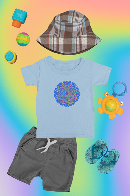 Art, Colorful, Nature, Garden, Flowers- Baby, Infant, Toddler, T-shirt