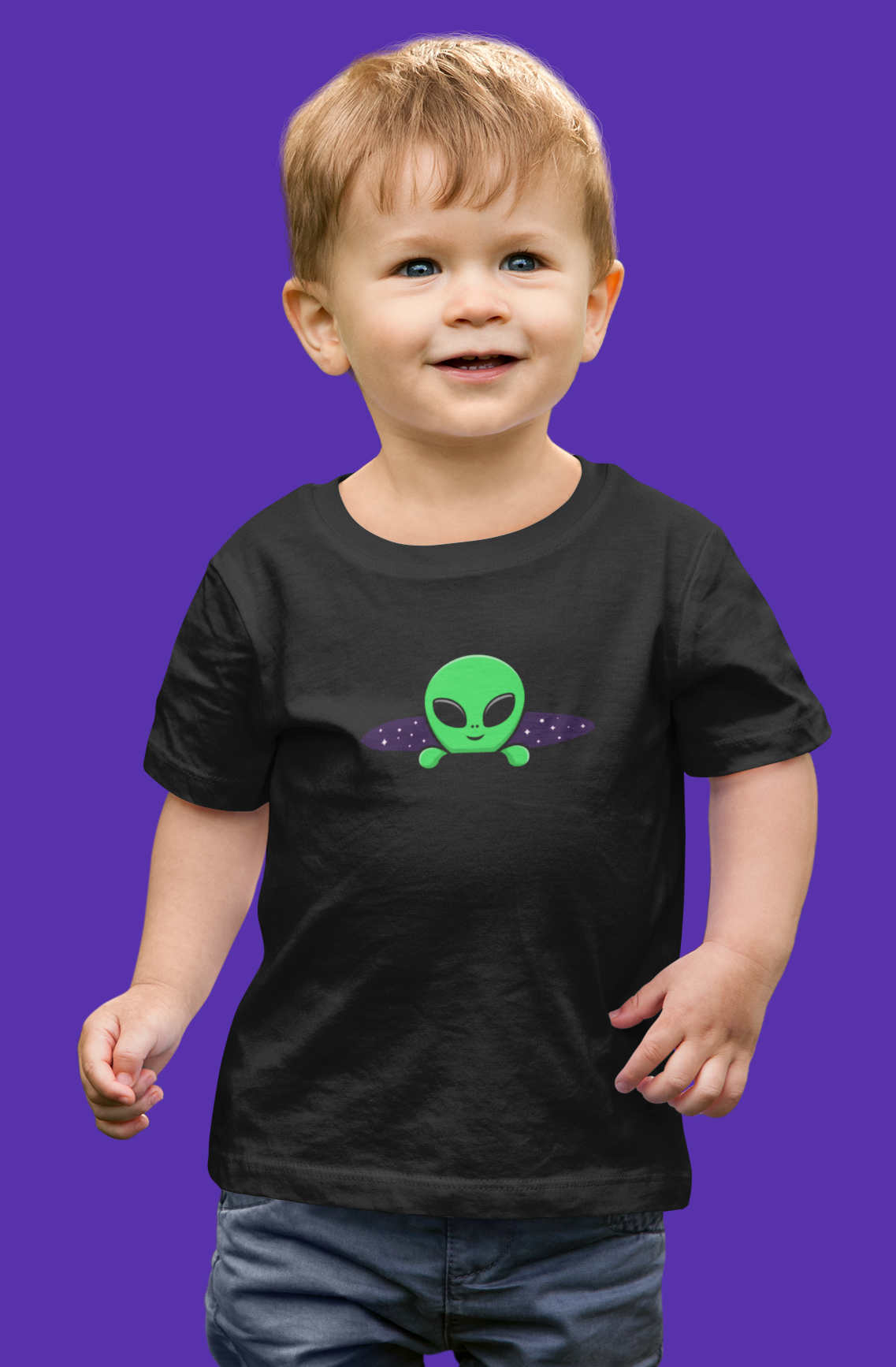 Fantasy, Alien Portal, Sci-fi, Aliens- Baby, Infant, Toddler, Soft Cotton, T-Shirt