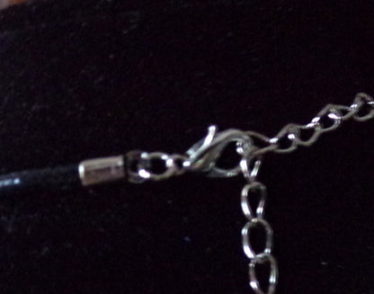 Lava starfish Wedgewood Blue 25 mm pendant necklace.