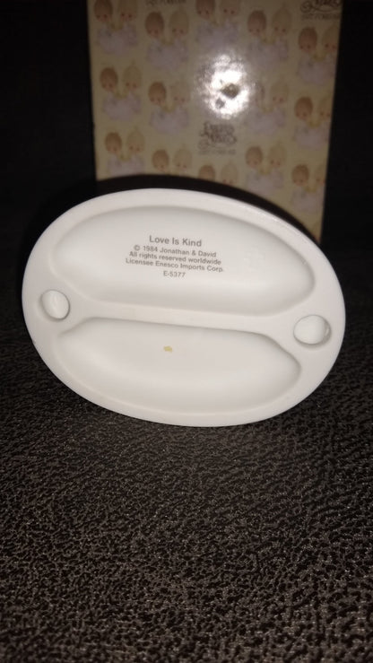 Vintage / Precious Moments / Love Is Kind / Enesco 1984 Last Forever collection / original box / birthday figurine gift / love figurine gift