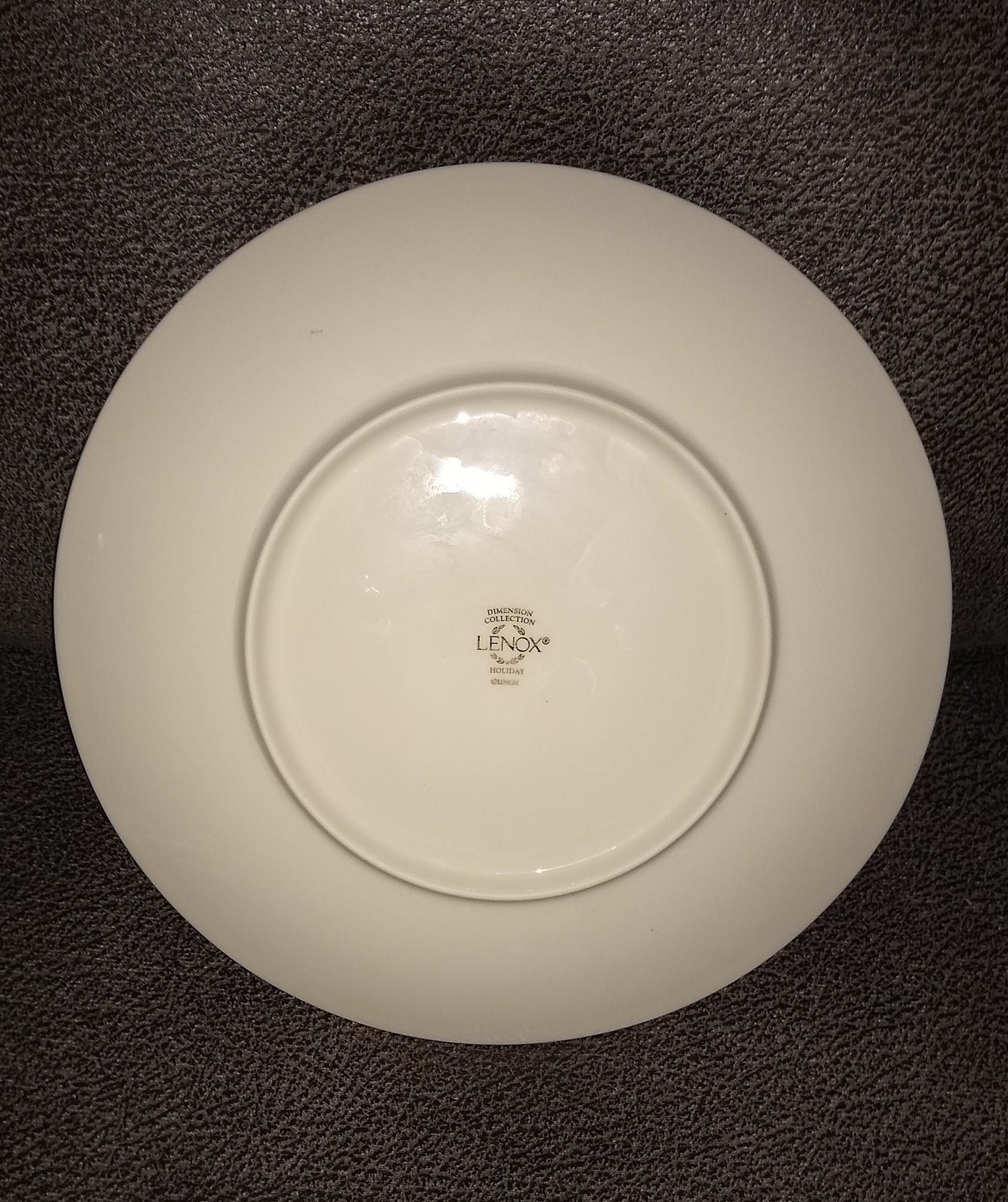 Lenox Christmas Holiday Plate, Live Well, Laugh Often, Love Much. 1970's.