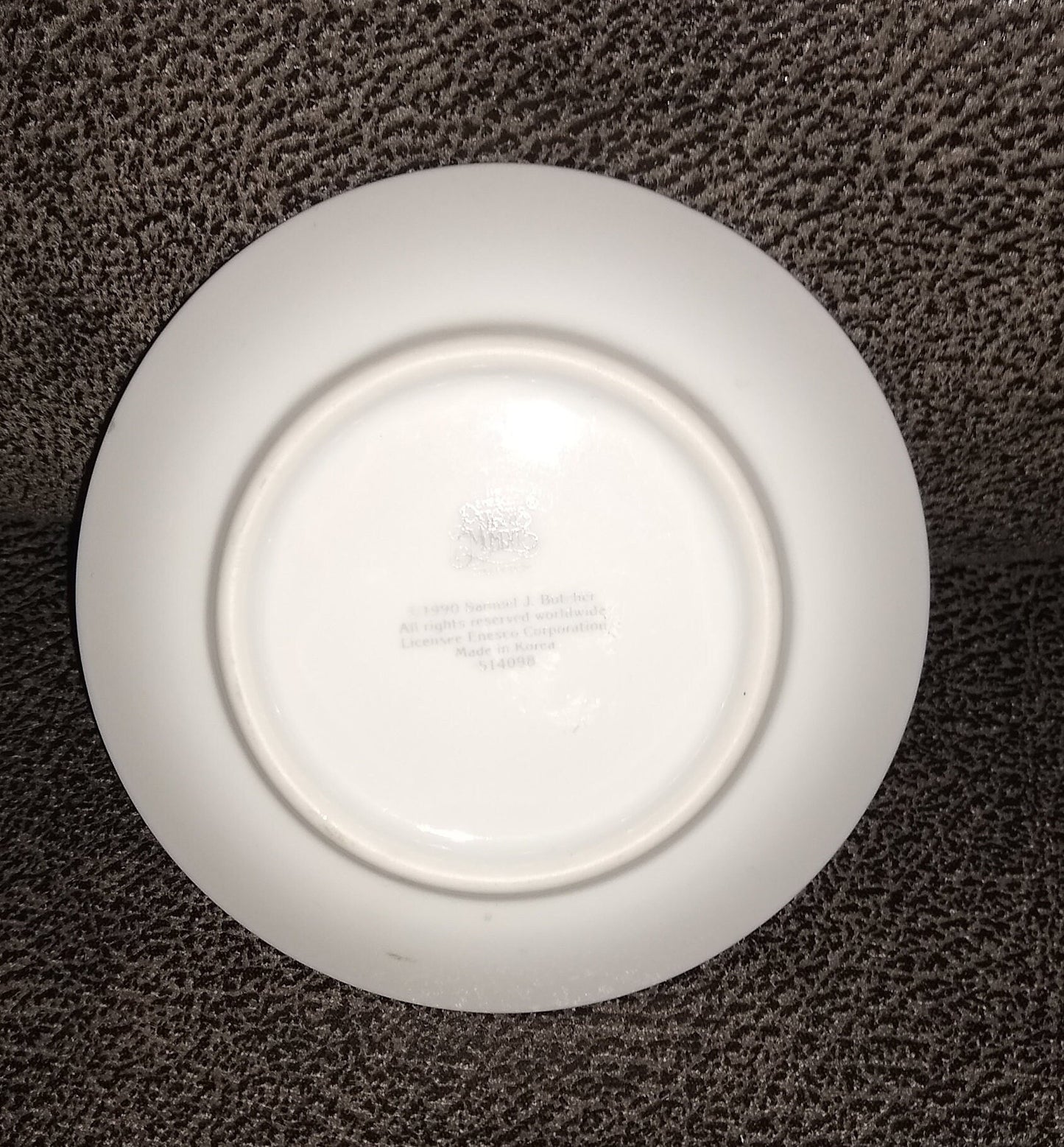 Precious Moments Mother Plate. With Love To My Mother Plate. Enesco With Artist Sam Butcher 1990.